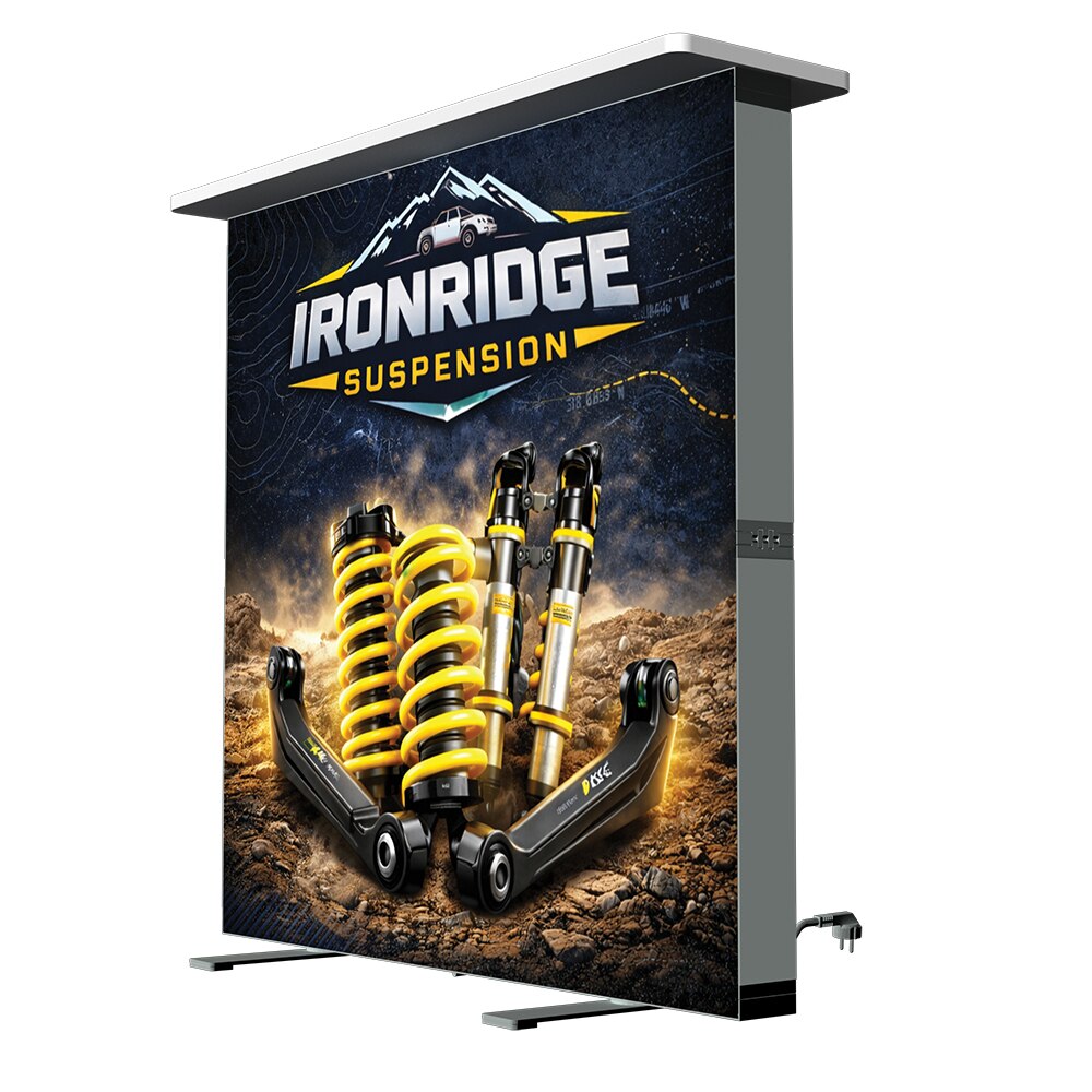 VersaLume Collapsible Lightbox Counter — Double Sided Graphic Only